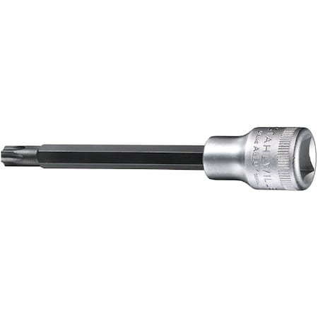 Stahlwille Tools 12, 5 mm (1/2") Screwdriver socket TORX T45 L.140 mm 03131445